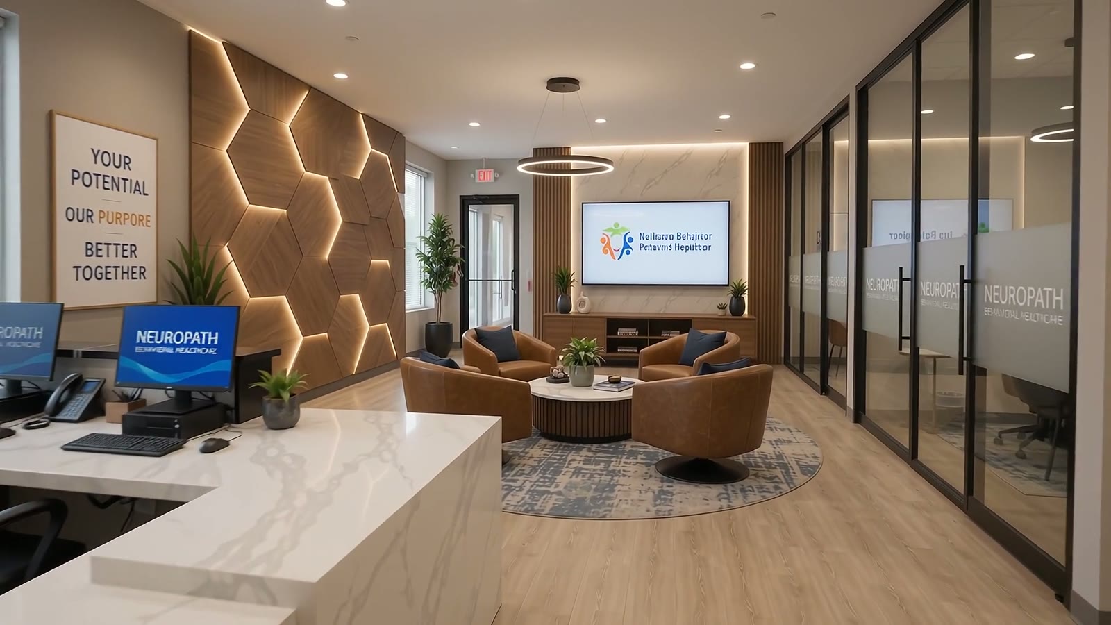 Rendering of New outpatient facility